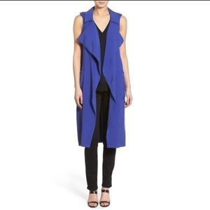 Trouvé long line vest